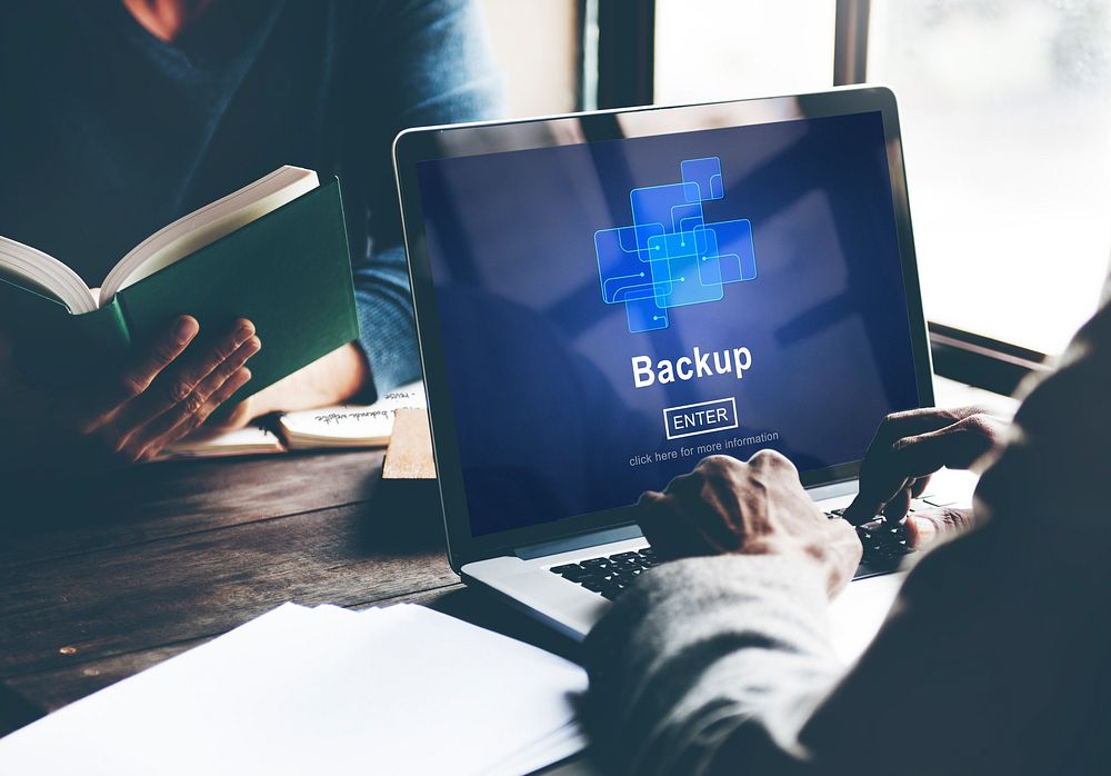 Backup Data Storage Database Restore Safety Security Concept