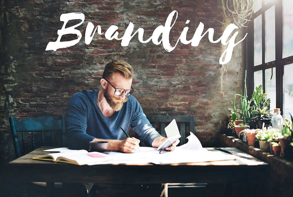 Branding Marketing Trademark Label Concept