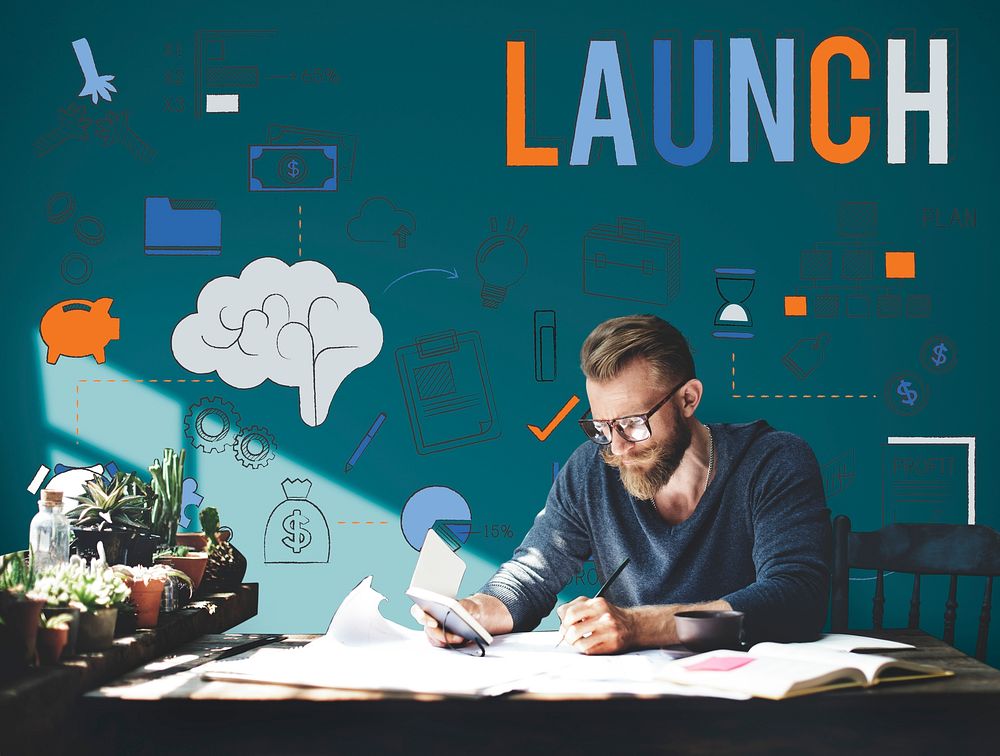 Launch Begin Introduce Kick Off New Business Concept