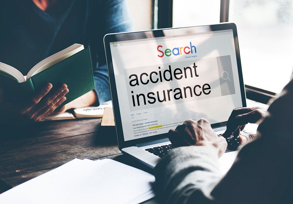 Accident Insurance Claim Policy Concept