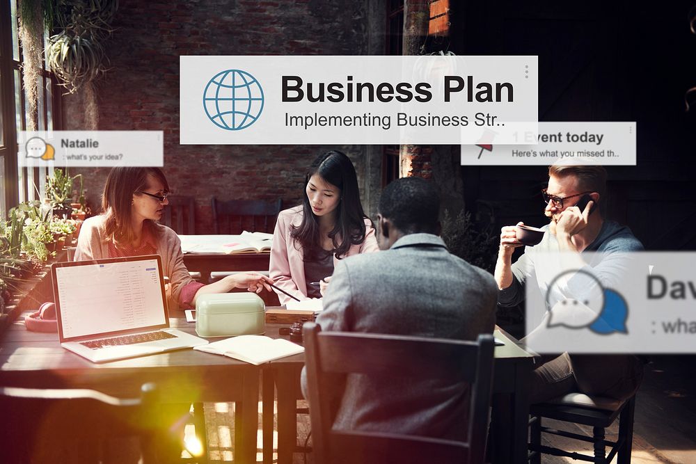 Business Plan Strategy Vision Tactics Direction Concept