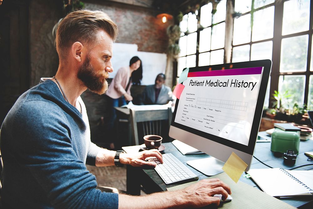 Patient Medical History Form Concept