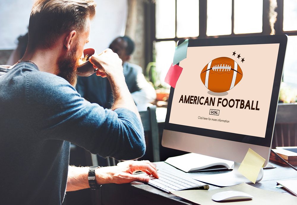American Football Exercise Sport Concept