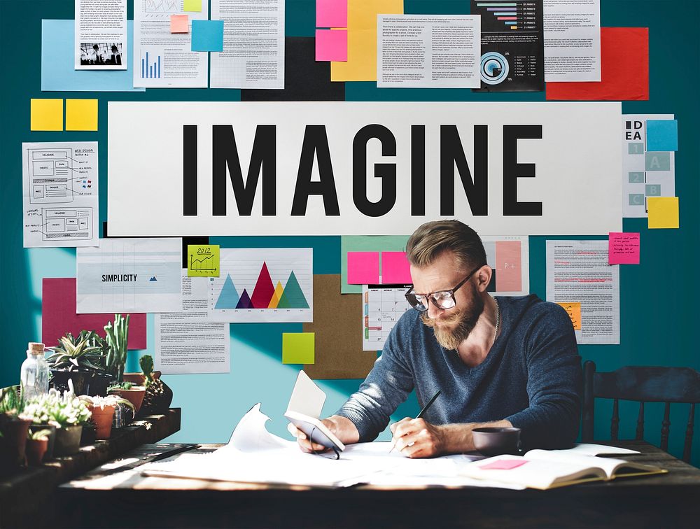 Imagine Imagination Creative Dream Thinking Concept
