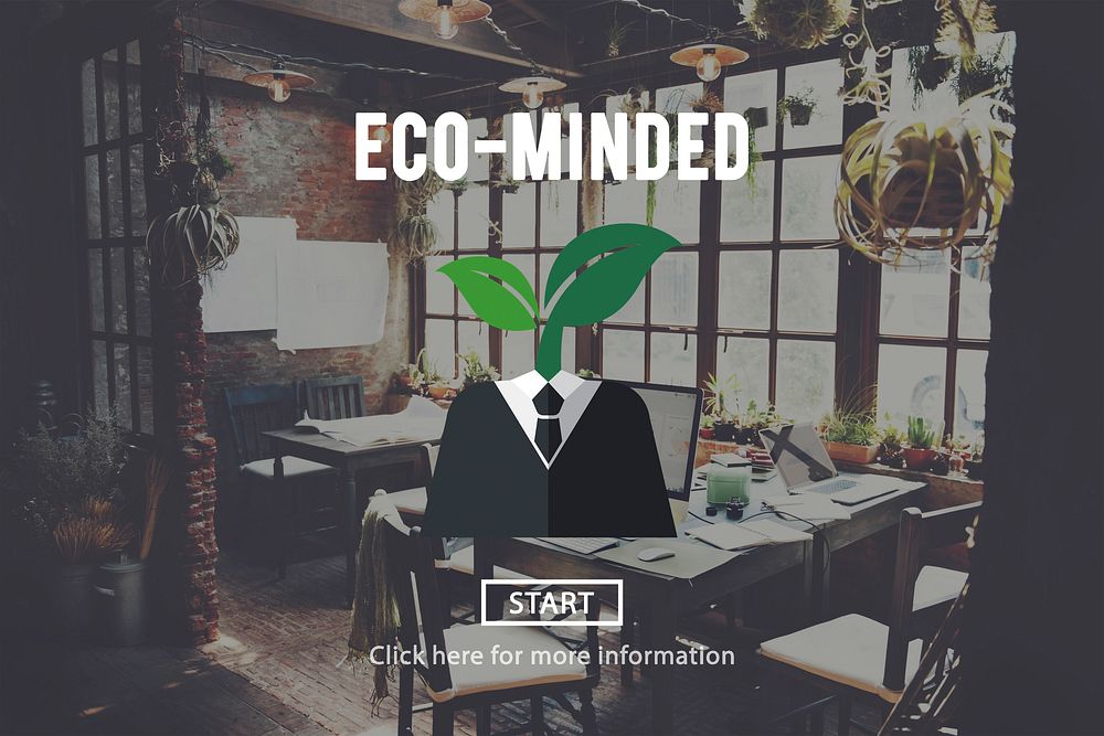 Eco-Minded Green Business Concept