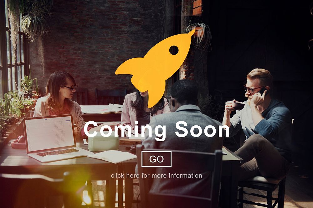 Coming Soon Startup Inspiration Launch Concept