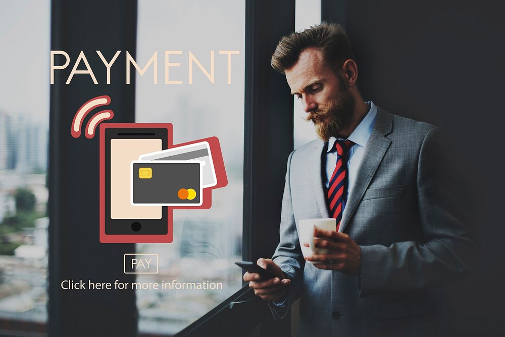 Payment NFC Near Field Communication Mobiel Wallet Online Concept