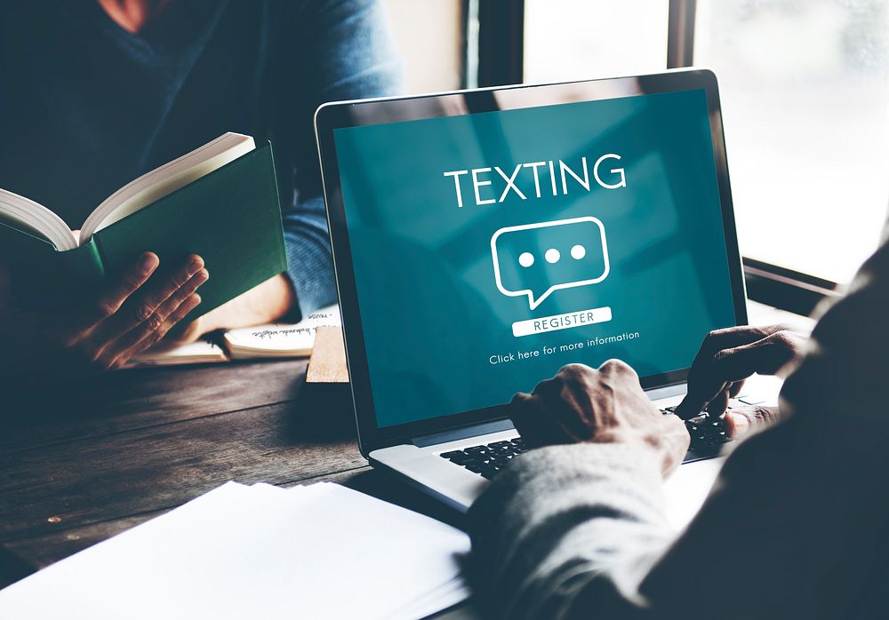 Texting Communication Online Conversation Concept
