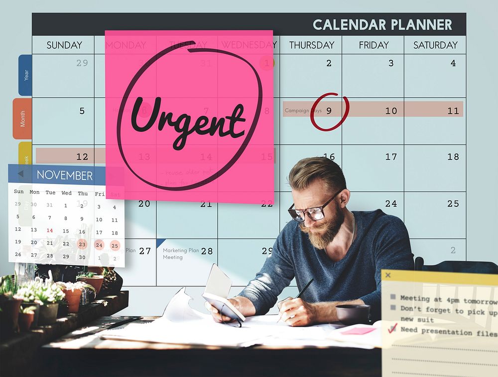 Urgent Prioritize Urgency Planner Concpet