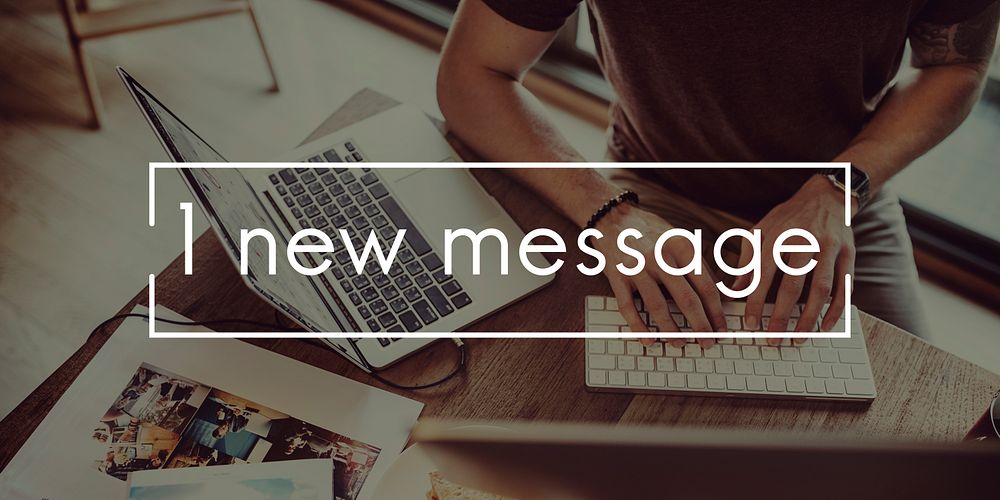 New Message Information News Communication Concept
