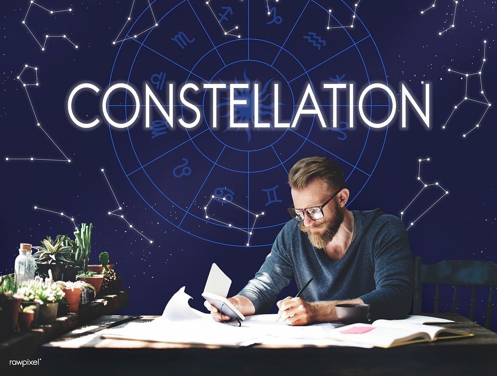 Constellation Astronomy Horoscope Fortune Telling Zodiac Concept