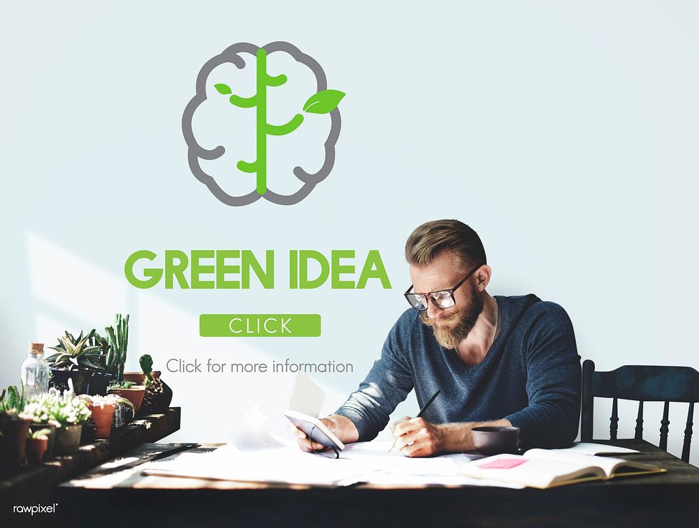 Green Idea Conservation Conservation Nature Concept