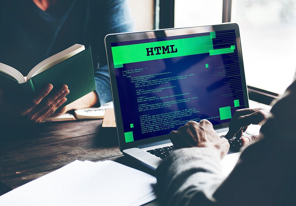 Html Programming Advanced Technology Web Concept