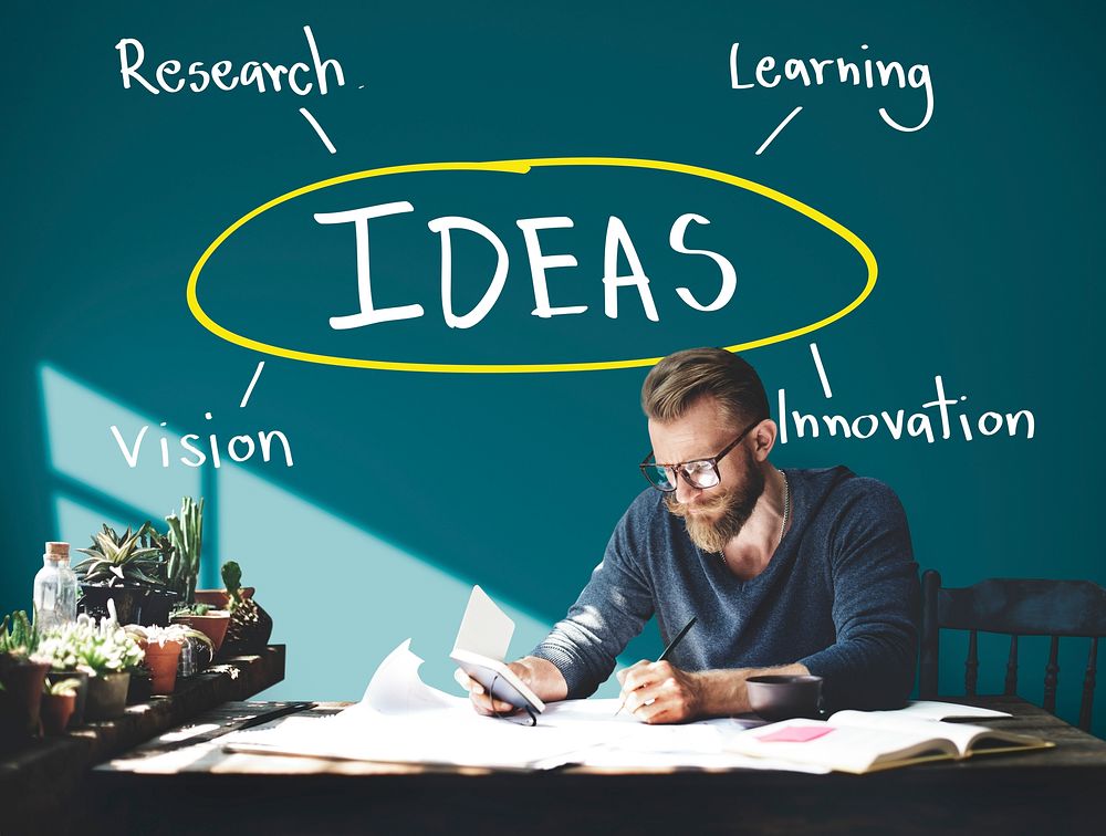 Idea Innovation Research Vision Learning Concept