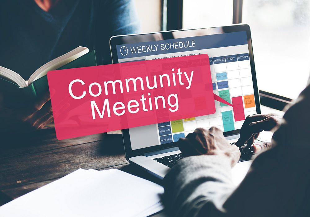 Community Meeting Connection Diversity Unity Concept