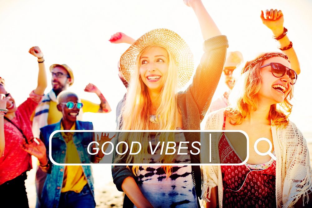 Good Vibes Feelings Positive Good Concept