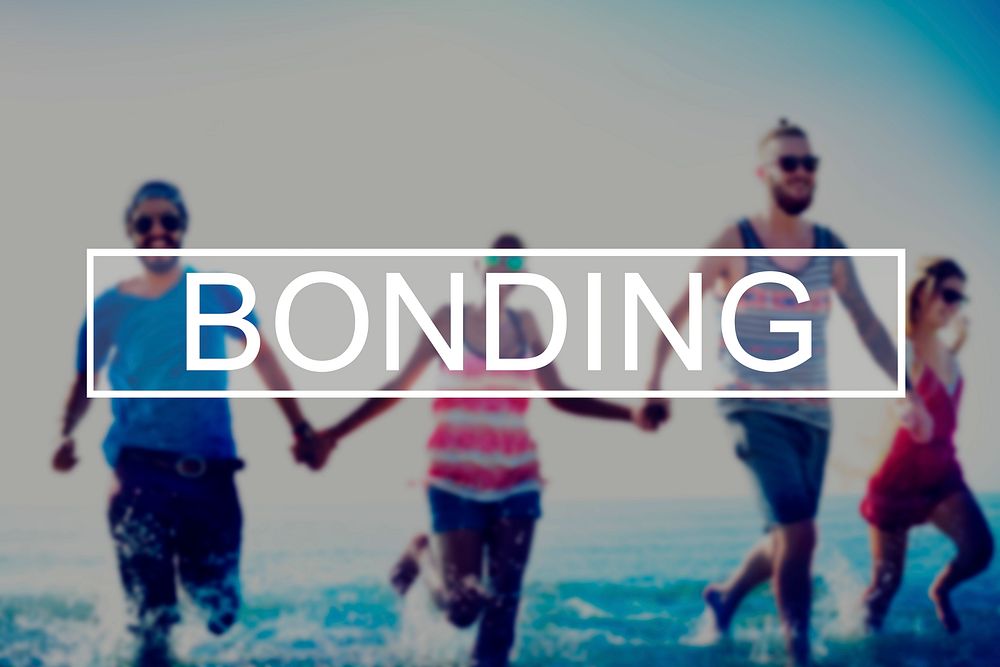 Summer Beach Friendship Holiday Vacation Bonding Concept