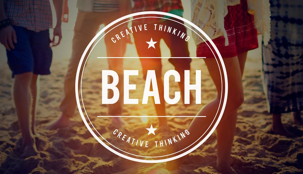 Beaach Summer Time Vacation Holiday Relaxation Concept
