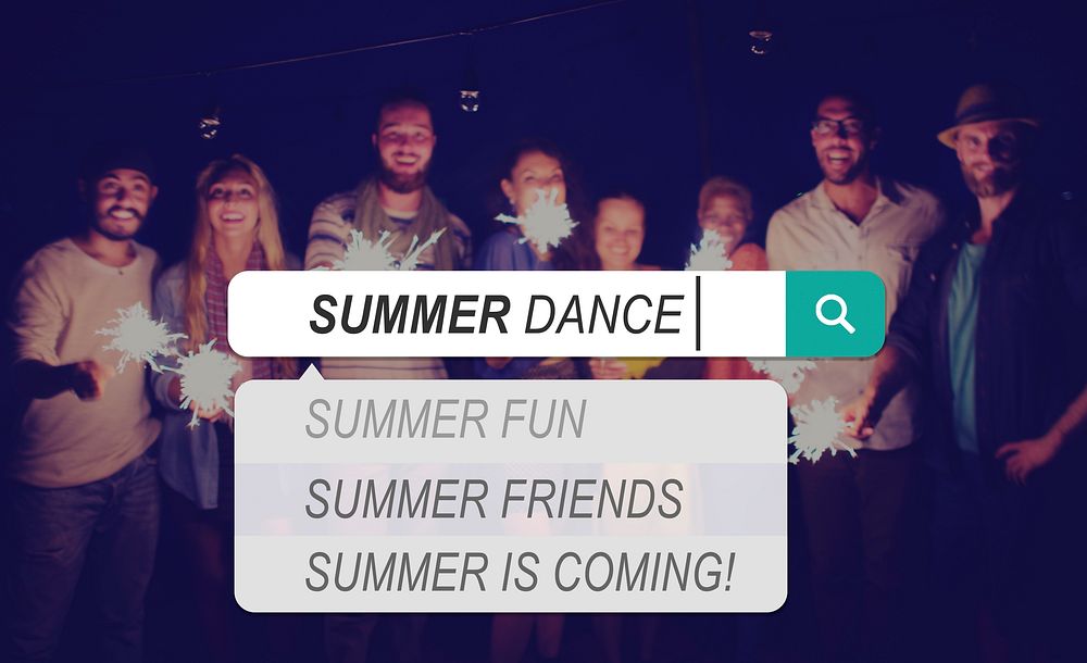 Summer Dance Summer Dance Leisure Happiness Concept