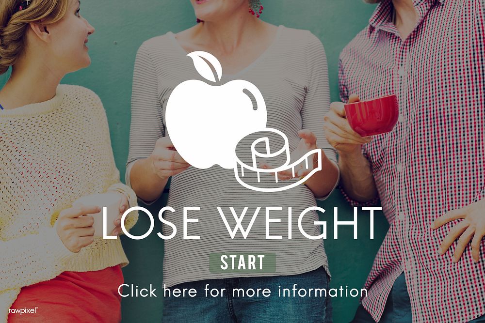 Lose Weight Balance Fitness Slim Diet Nutrition Concept