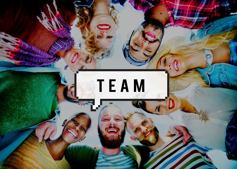 Team Building Teamwork Togetherness Unity Concept