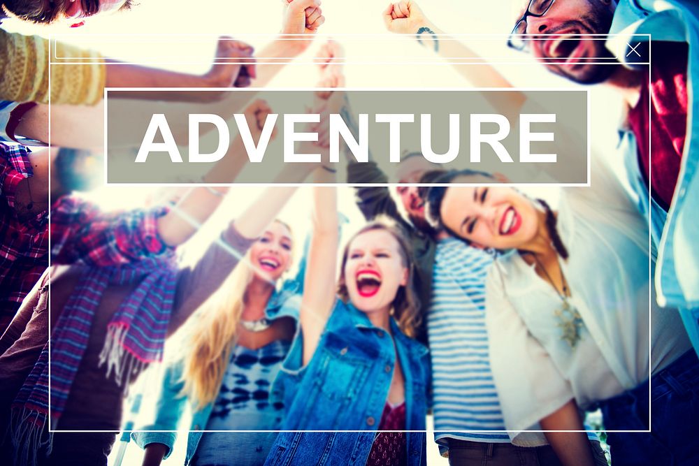 Adventure Journey Cheerful Holiday Happiness Concept