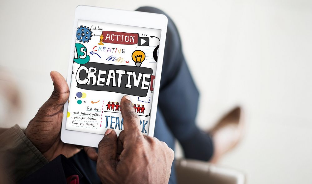 Creative Ideas Connection Browsing Lifestyle Concept
