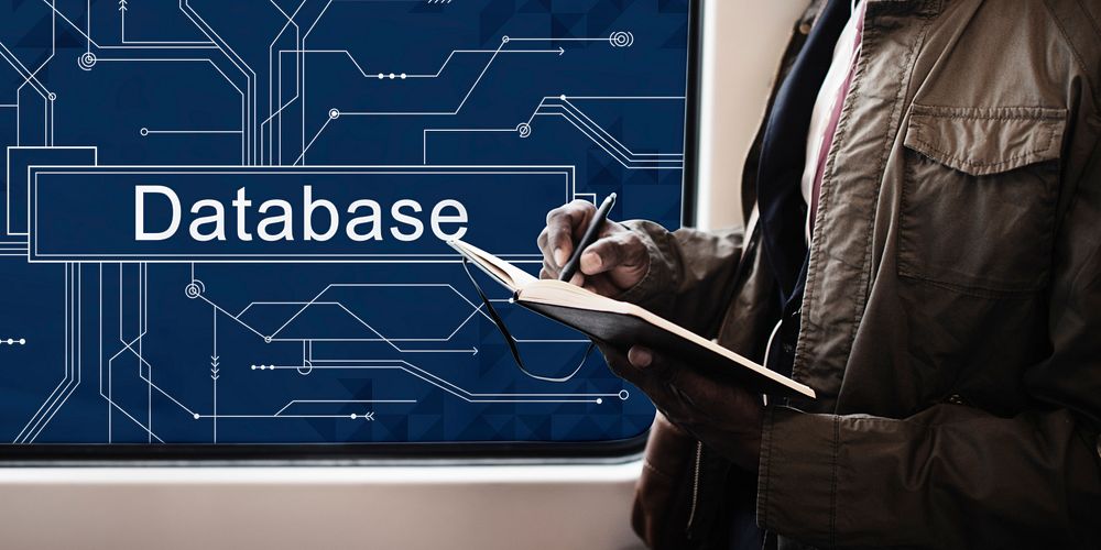Database System Server Network Information Data Concept