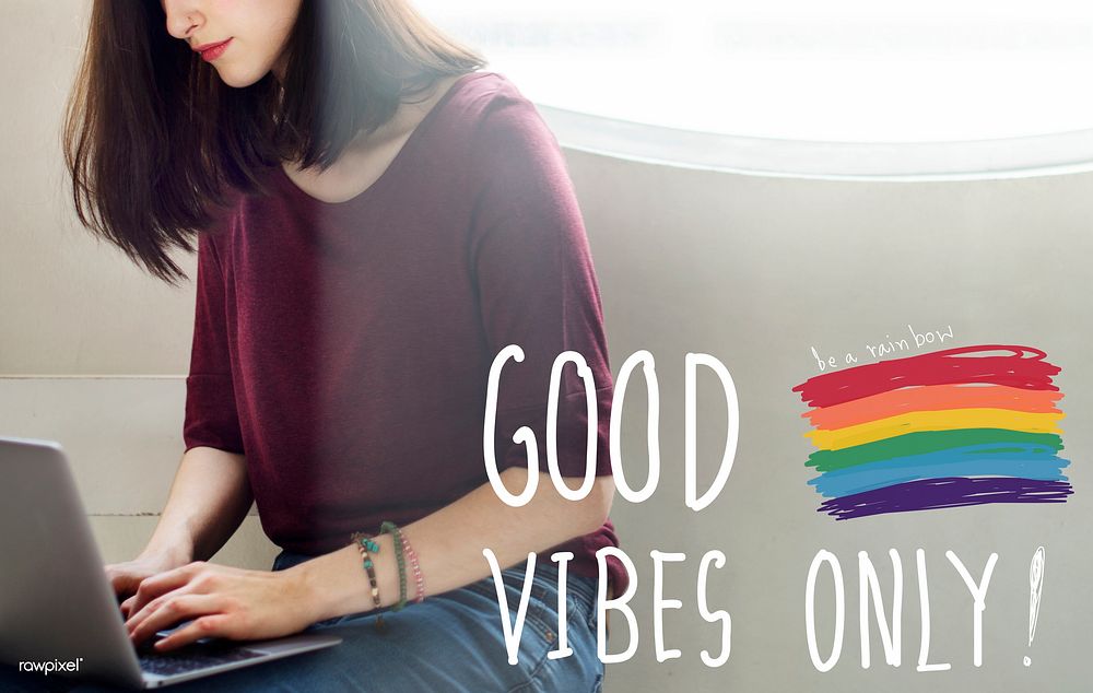 Good Vibes Only Inspirational Life Motivate Concept