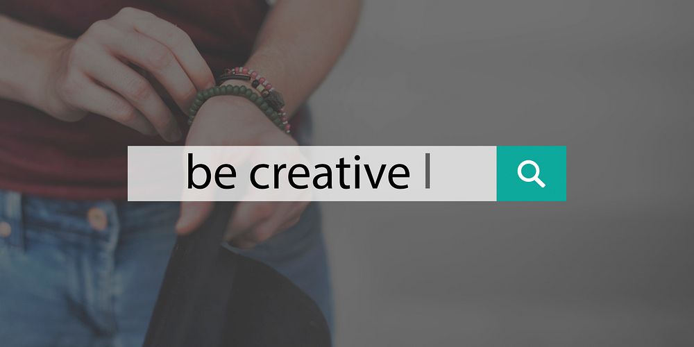 Be Different Creative You Idea Search Concept