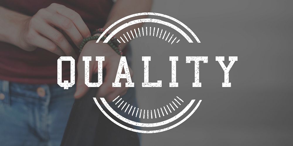 Original Premium Excellence Quality Label Concept