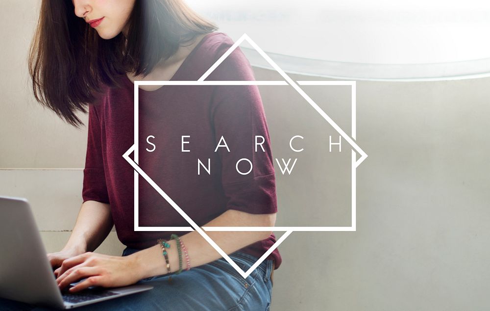 Search Now Searching Looking For Information Concept