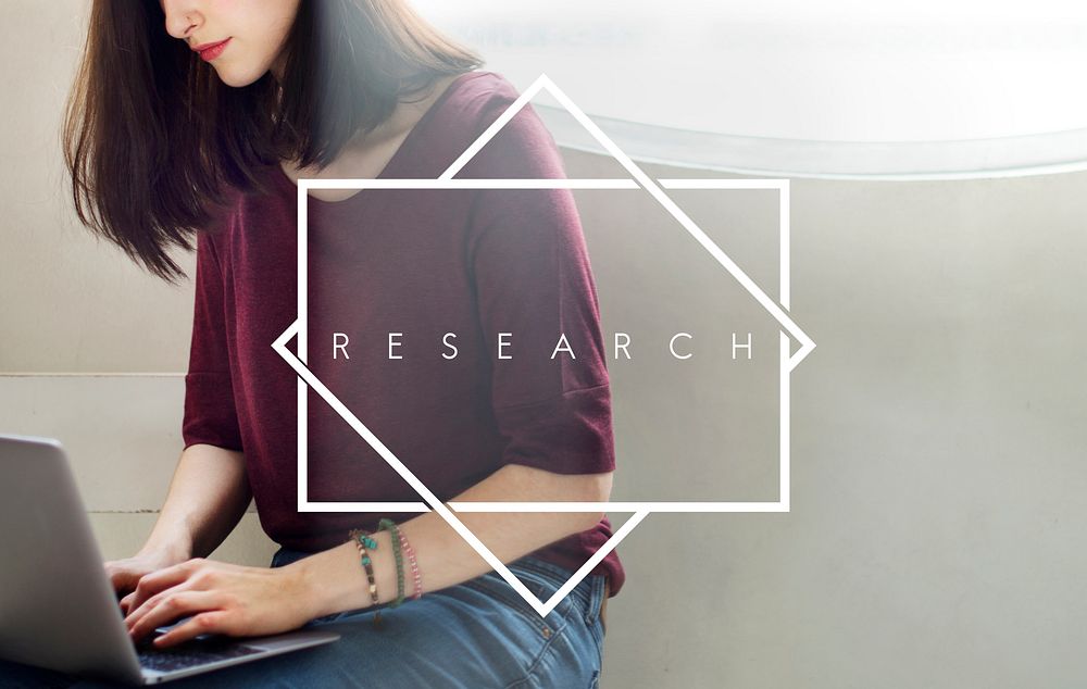 Research Researching Report Strategy Data Concept