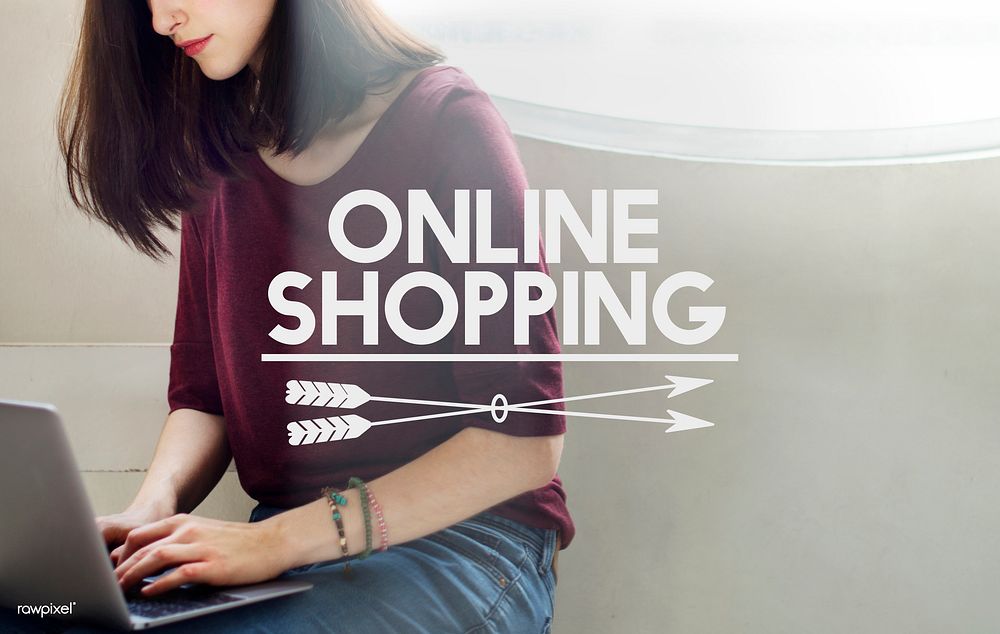 Online Shopping E-business Technology Shop Online Concept
