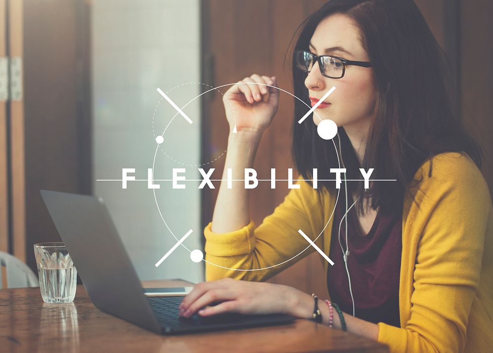 Flexibility Flexible Solution Adjusting Balance Concept