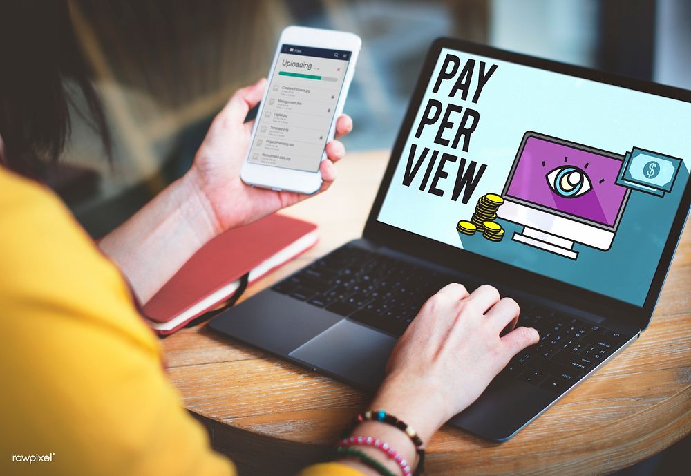Pay-Per-View Content Magnifier Observation Concept