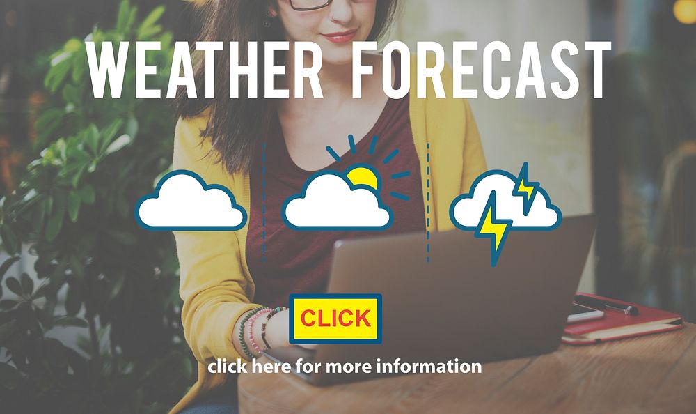 Weather Forecast Temperature Application Concept