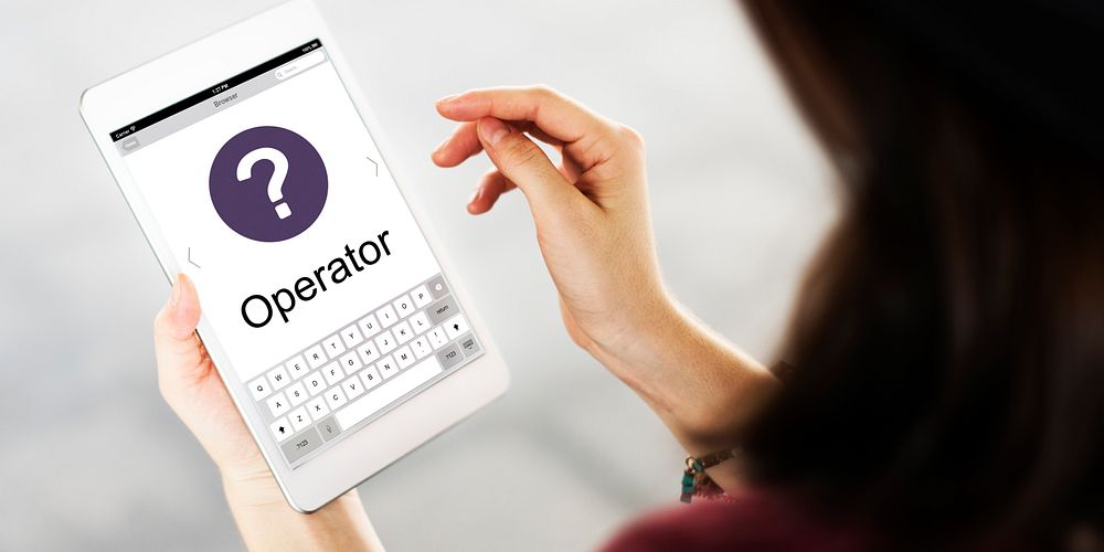 Call Center Information Operator Service Graphic Concept