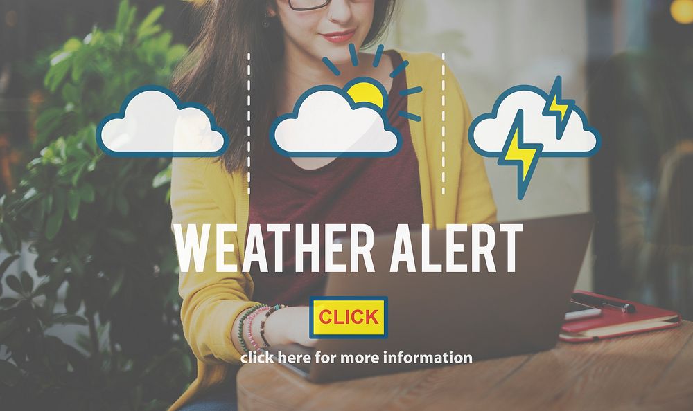 Weather Alert Information Prediction Climate Daily Concept