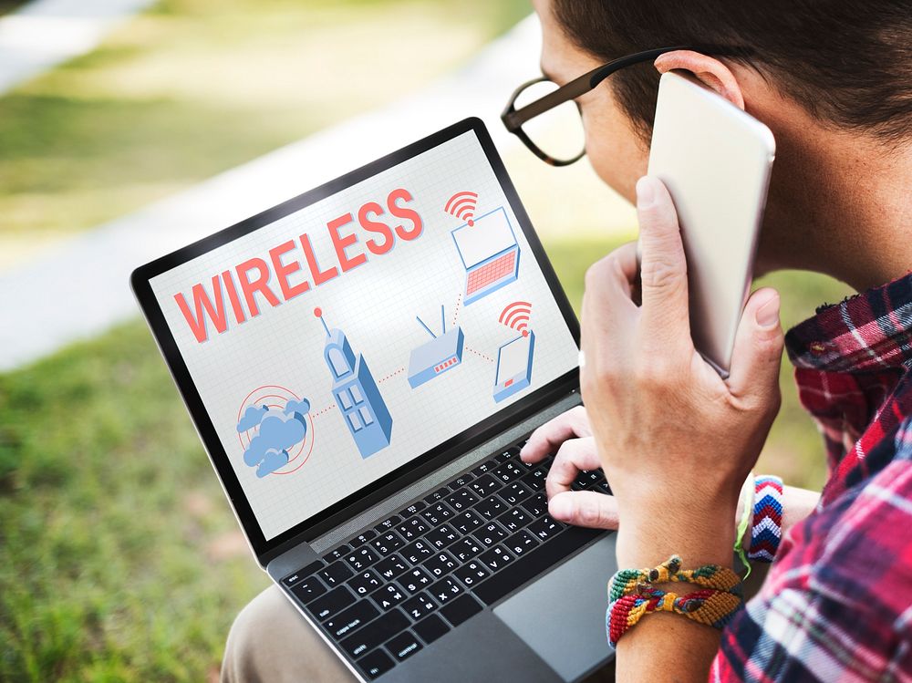 Wireless Connection Internet Modem Network Concept