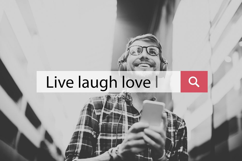 Love Laugh Live Passion Emotion Like Spirit Concept