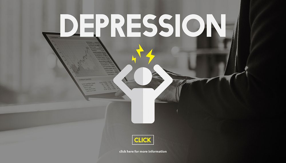 Depression Emotion Expression Mood Problem Concept