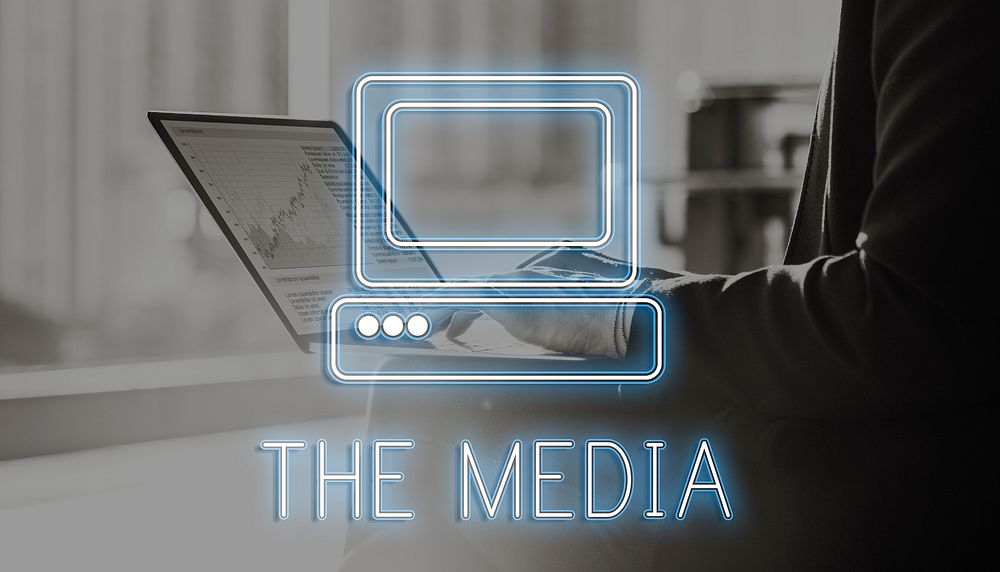 Online Media Technolgoy Website Concept