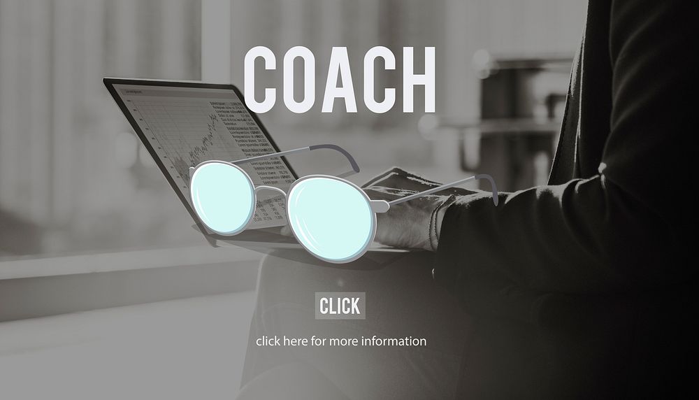 Coaching Guru Guide Teach Coaching Concept