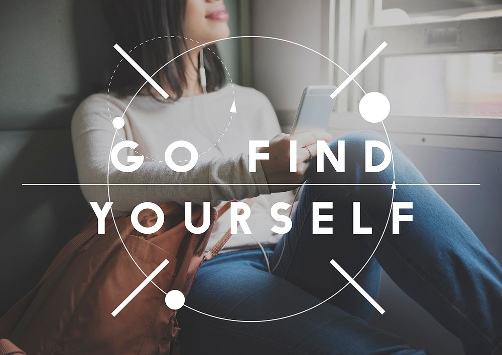 Go Fine Yourself Positive Thinking Inspire Concept