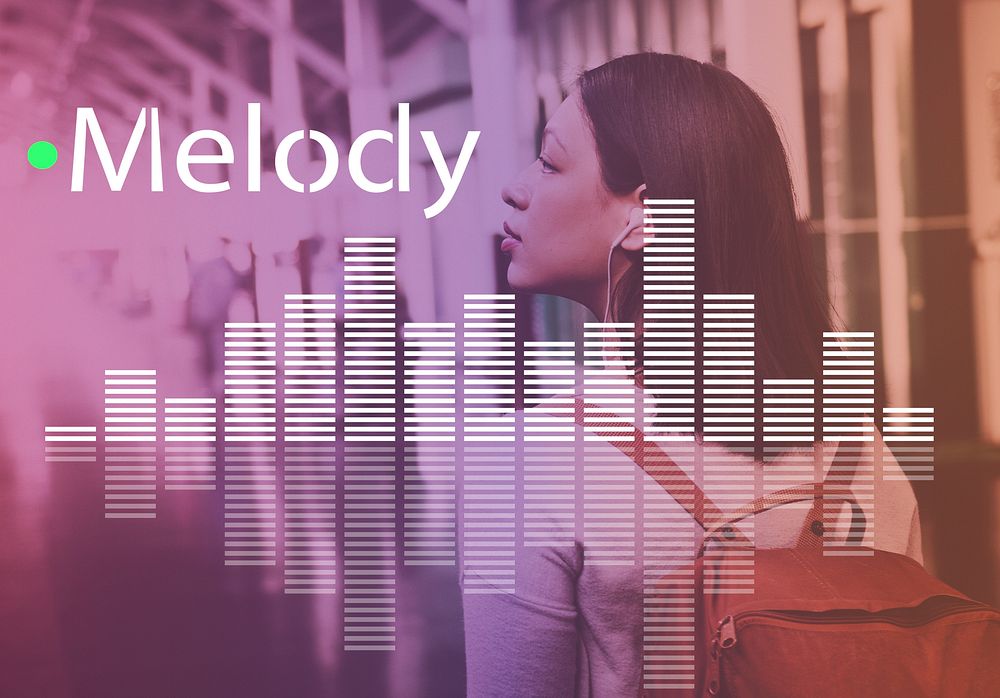 Music Audio Melody Wave Graphic Concept