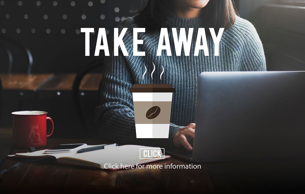 Take Away To Go Coffee Caffeine Concept