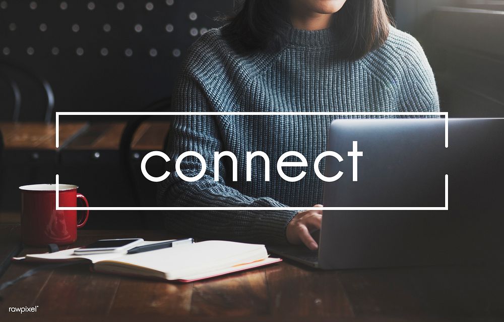 Connect Social Networking Interconnection Communication Concept