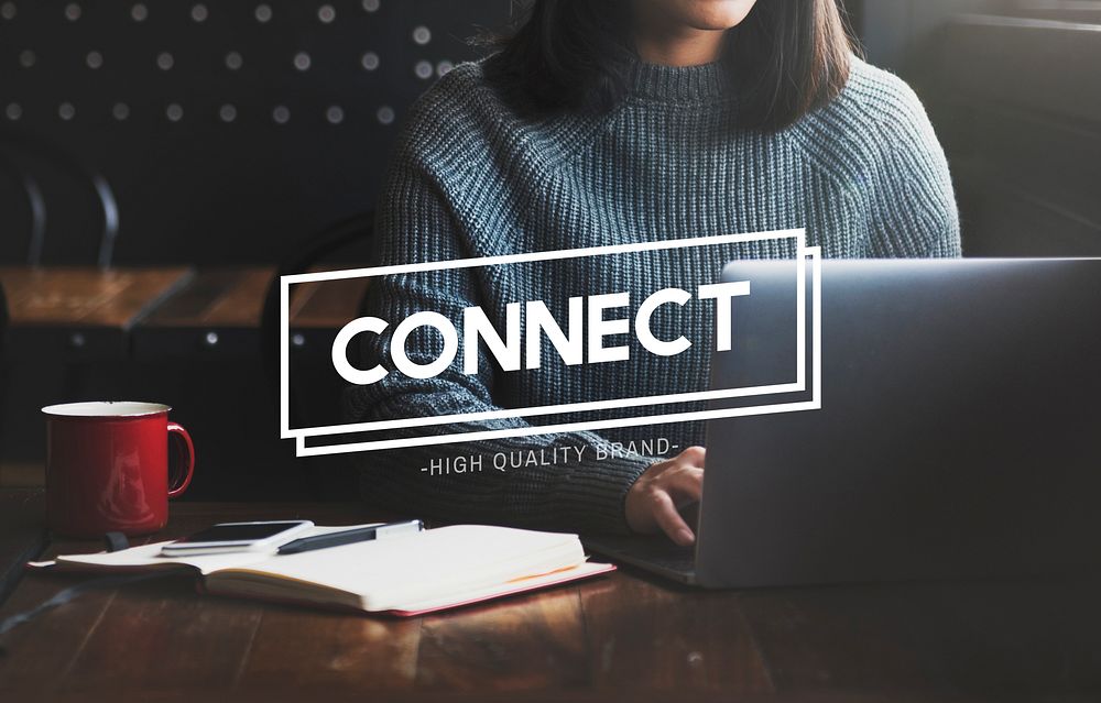 Connect Social Networking Interconnection Communication Concept