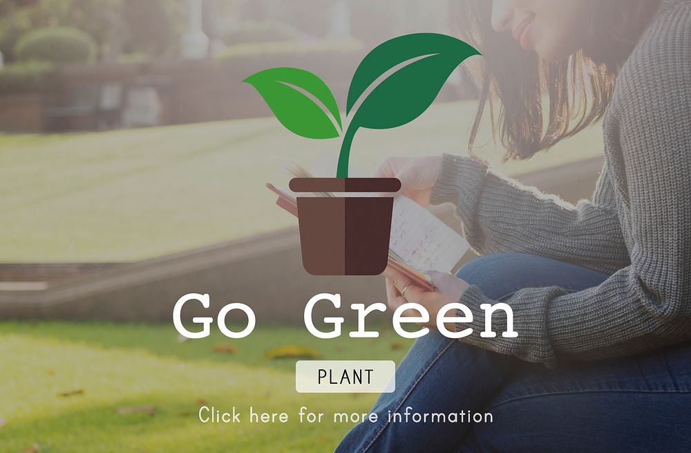 Go Green Gardning Conservation Environmental Concept